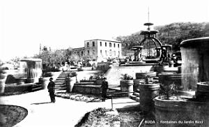Blida - Fontaines du Jardin Ricci